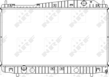 NRF  53481 - Radiator, engine cooling www.parts5.com