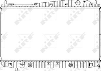 NRF 53482 - Radiator, engine cooling www.parts5.com