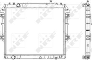 NRF 53541 - Jäähdytin,moottorin jäähdytys www.parts5.com