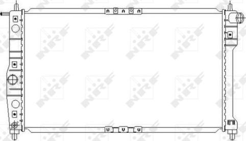 NRF 53649 - Radiator, engine cooling www.parts5.com