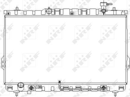 NRF 53646 - Radiator, engine cooling www.parts5.com