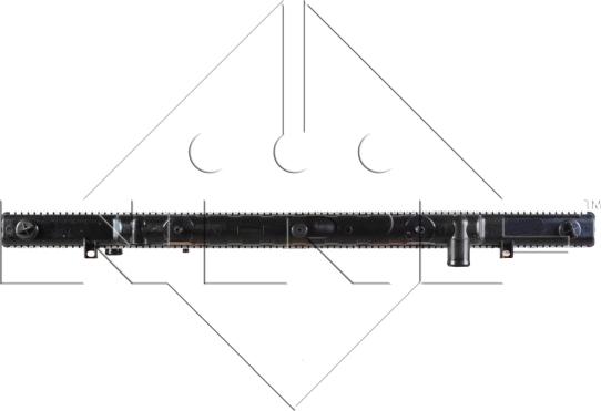 NRF 53830 - Radiator, racire motor www.parts5.com