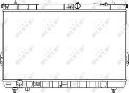 NRF 53358 - Radiator, engine cooling www.parts5.com