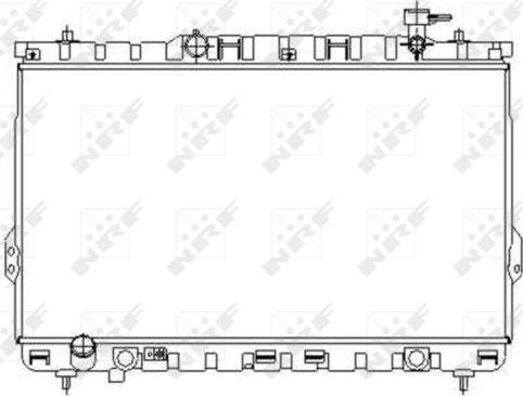 NRF 53357 - Radiator, engine cooling www.parts5.com