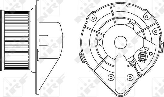 NRF 34164 - Interior Blower www.parts5.com