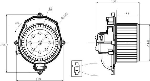 NRF 34269 - Interior Blower www.parts5.com