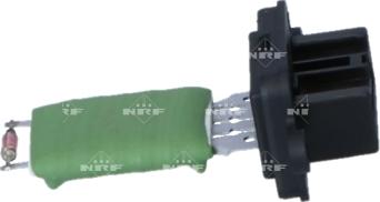 NRF 342096 - Resistor, interior blower www.parts5.com