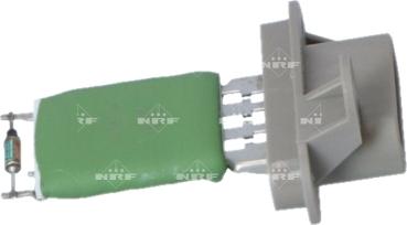 NRF 342097 - Resistor, interior blower www.parts5.com