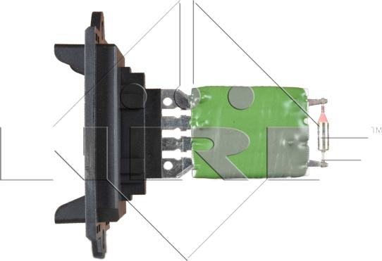 NRF 342050 - Resistor, interior blower www.parts5.com