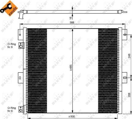 NRF 35924 - Kondensator, Klimaanlage www.parts5.com