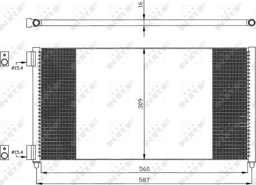 NRF 35496 - Condenser, air conditioning www.parts5.com