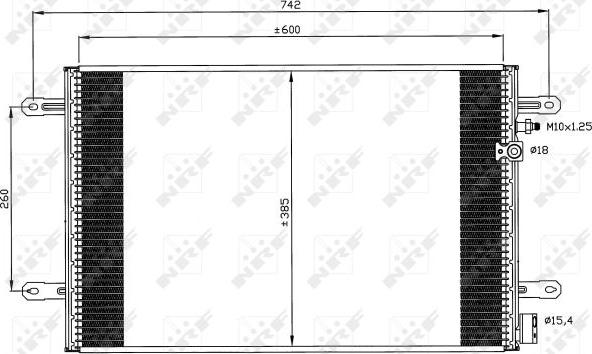 NRF 35605 - Condensador, aire acondicionado www.parts5.com