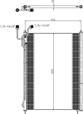 NRF 350503 - Condenser, air conditioning www.parts5.com