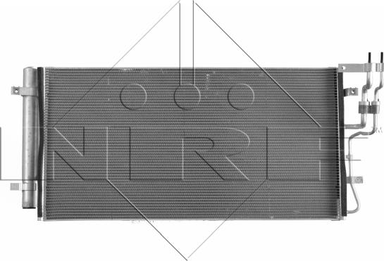 NRF  350009 - Condenser, air conditioning www.parts5.com