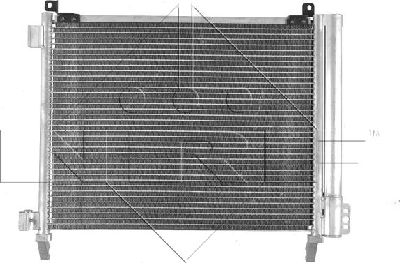 NRF 350228 - Condensator, climatizare parts5.com