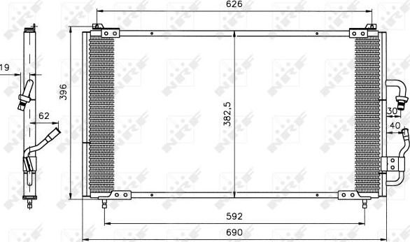 NRF 35153 - Kondensaator,kliimaseade www.parts5.com