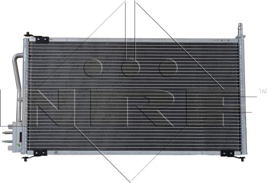 NRF 35345 - Condenser, air conditioning www.parts5.com