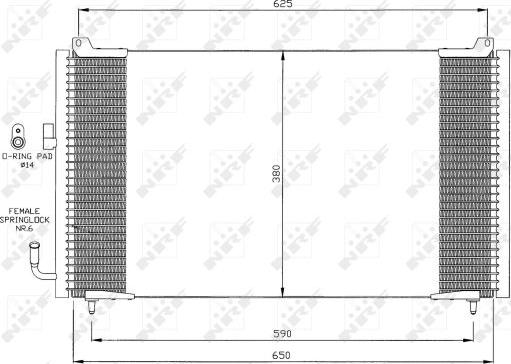 NRF 35378 - Kondensaator,kliimaseade www.parts5.com