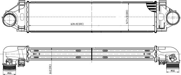 NRF 309064 - Chłodnica powietrza doładowującego www.parts5.com