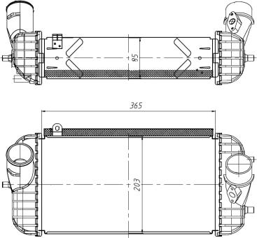 NRF 309066 - Intercooler, charger www.parts5.com