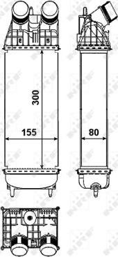 NRF 30460 - Intercooler, charger www.parts5.com