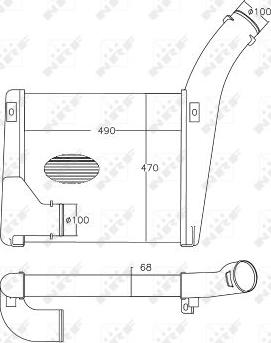 NRF 30551 - Intercooler, compresor www.parts5.com