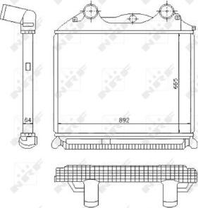 NRF 30204 - Intercooler, charger www.parts5.com