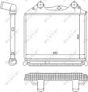 NRF 30204 - Radiador de aire de admisión www.parts5.com