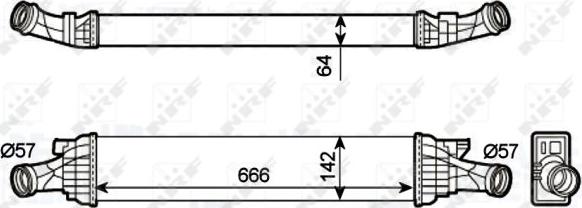 NRF 30289 - Intercooler, charger www.parts5.com