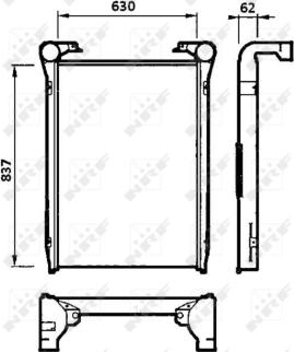 NRF 30222 - Kompressoriõhu radiaator www.parts5.com