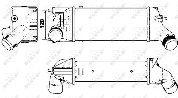 NRF 30277 - Intercooler, charger www.parts5.com