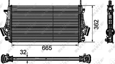 NRF 30796 - Intercooler, charger www.parts5.com