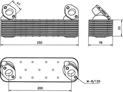 NRF 31039 - Oil Cooler, engine oil www.parts5.com