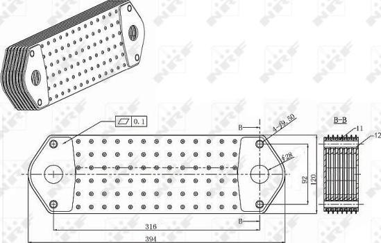 NRF 31196 - Radiator ulei, ulei motor www.parts5.com