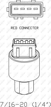 NRF 38936 - Прекъсвач на налягане, климатизация www.parts5.com