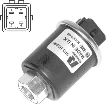 NRF 38938 - Pressure Switch, air conditioning parts5.com