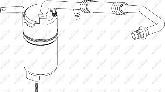 NRF 33220 - Dryer, air conditioning www.parts5.com