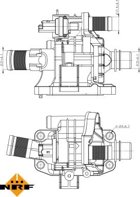 NRF 725039 - Termostat chladenia www.parts5.com