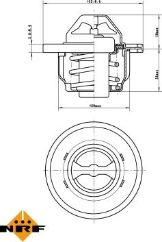 NRF 725150 - Termostat, chladivo www.parts5.com