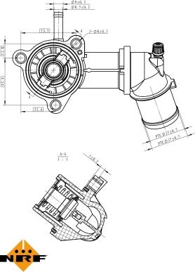 NRF 725164 - Termostat,lichid racire www.parts5.com