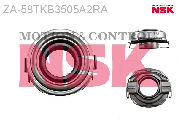 NSK ZA-58TKB3505A2RA - Выжимной подшипник сцепления www.parts5.com