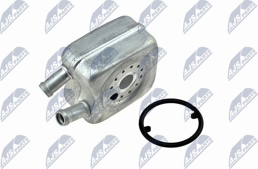 NTY CCL-AU-000 - Olejový chladič, motorový olej www.parts5.com