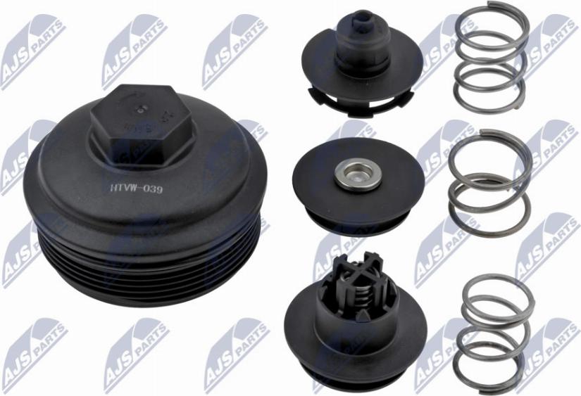 NTY CCL-VW-039 - Καπάκι, θήκη του φίλτρου λαδιού www.parts5.com