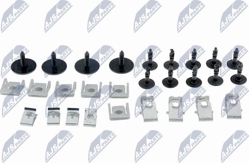 NTY EZC-AU-034 - Holding Clip Set, body www.parts5.com