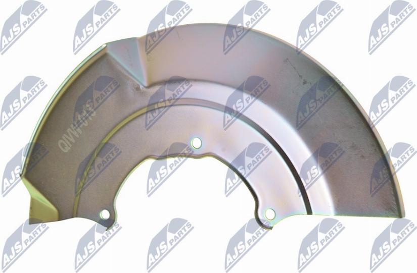 NTY HTO-VW-013 - Chapa protectora contra salpicaduras, disco de freno www.parts5.com