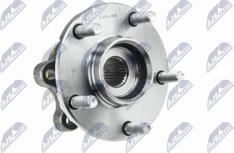 NTY KLP-NS-058 - Wheel hub, bearing Kit www.parts5.com