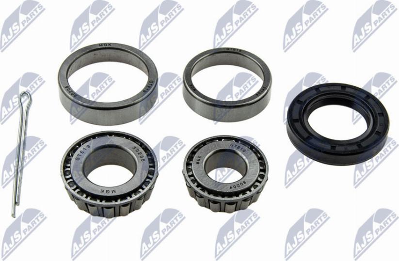 NTY KLT-DW-060 - Σετ ρουλεμάν τροχών www.parts5.com