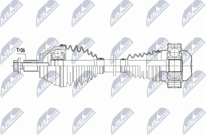 NTY NPW-VW-063 - Veovõll www.parts5.com