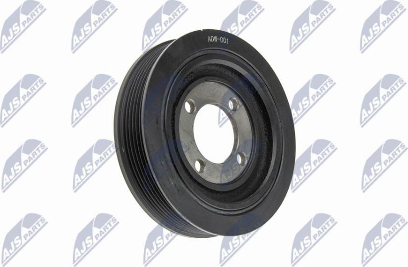 NTY RKP-DW-001 - Belt Pulley, crankshaft www.parts5.com