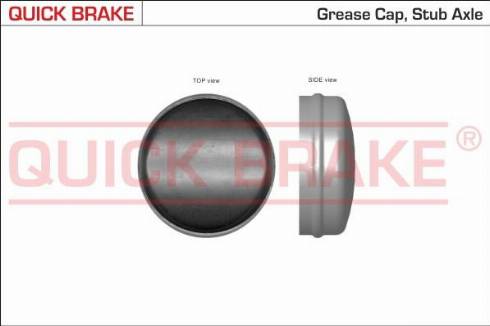 OJD Quick Brake 9825 - Korkki / kansi www.parts5.com